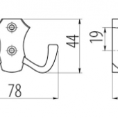 VEŠALICA K24 B CRNA