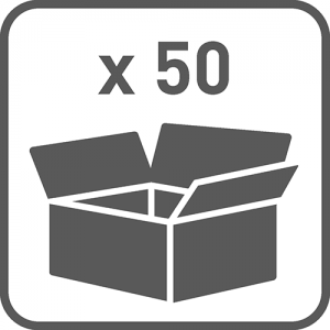 NOSAČ POLICE GS04 ( Max.debljina 45mm ) - HROM - Transportno pakovanje 50