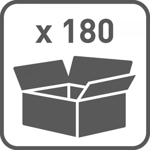 UVODNICA ZA KABL MERIDA 80x80 - CRNA - Transportno pakovanje 180