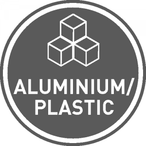 EL. UTIČNICA Ø120 - SIVA - Materijal plastika-aluminijum